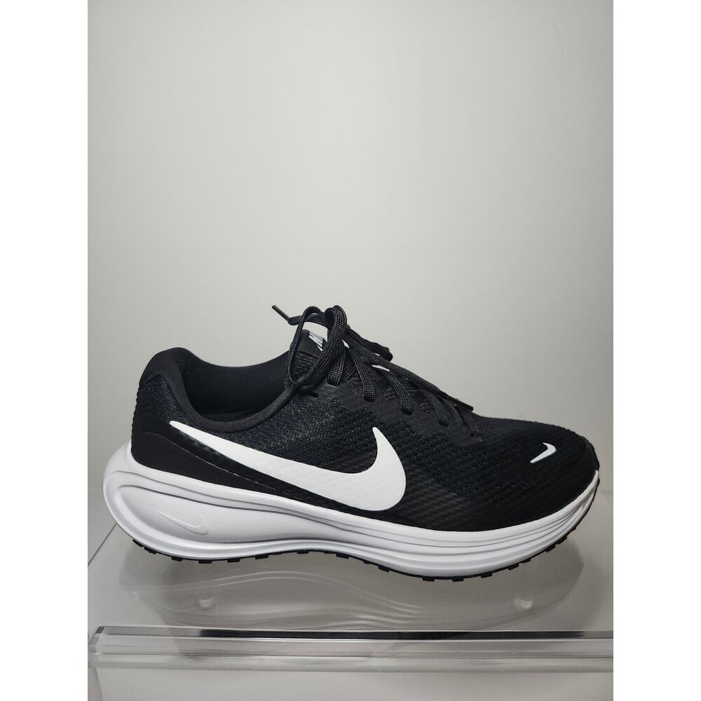 Nike Women's Revolution 8 Running Sneakers Trainers Jet Black White Sz 8 Mesh - Picture 2 of 16